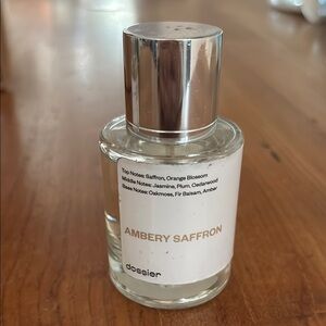 Dossier Ambery Saffron Eau de Parfum - Clear Glass Bottle